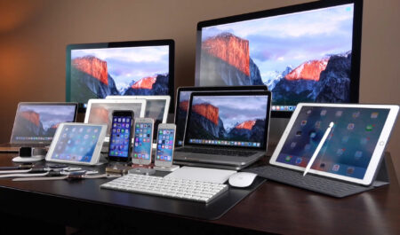 Популярные продукты Apple