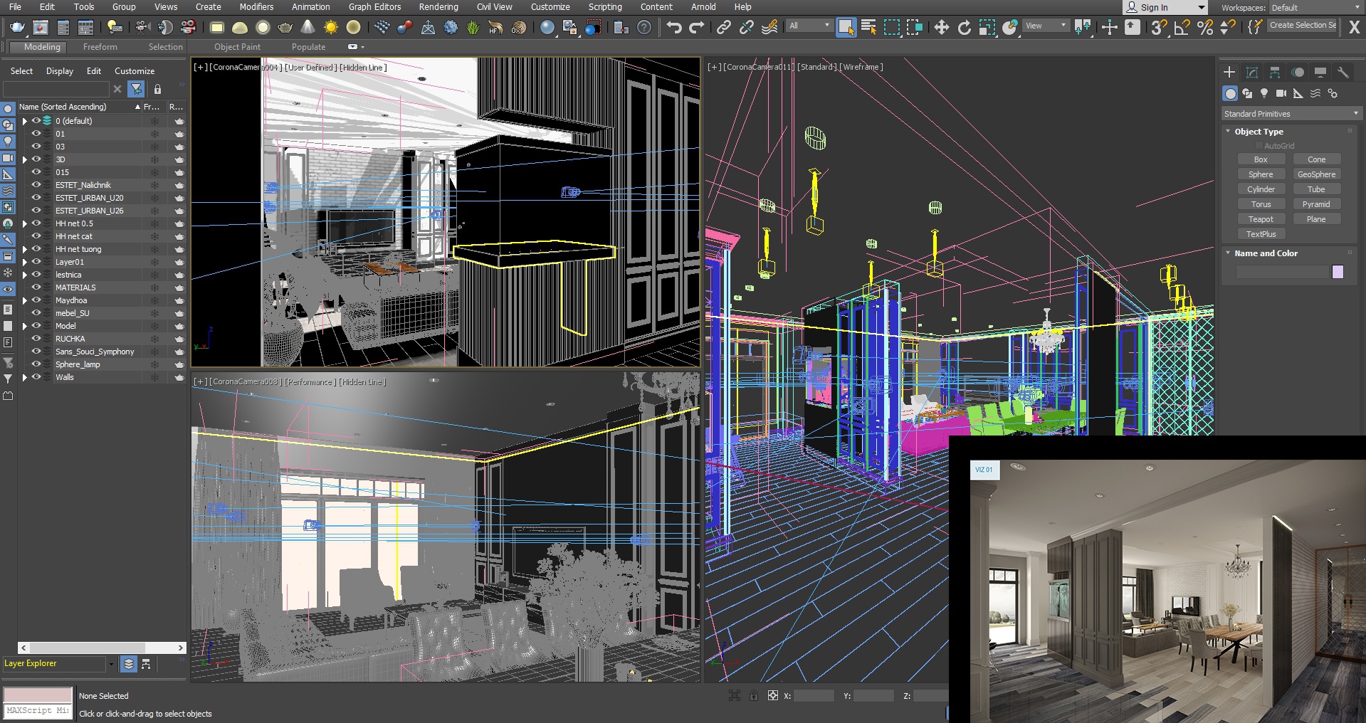 Автокад 3ds Max