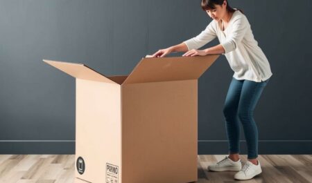 Как собрать коробку для переезда