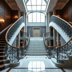 Элитные лестницы: как превратить проход между этажами в объект восхищения