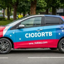 Печать на авто: как мобильная реклама работает на вас