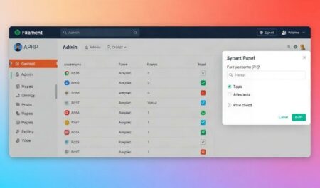 Filament PHP админ-панель: быстрый путь к удобной панели управления на Laravel